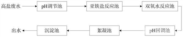 高鹽廢水處理系統(tǒng)和處理方法