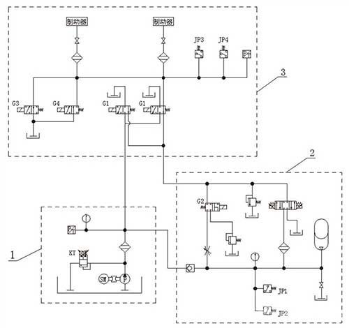 礦山提升機伺服變量泵液壓工作站