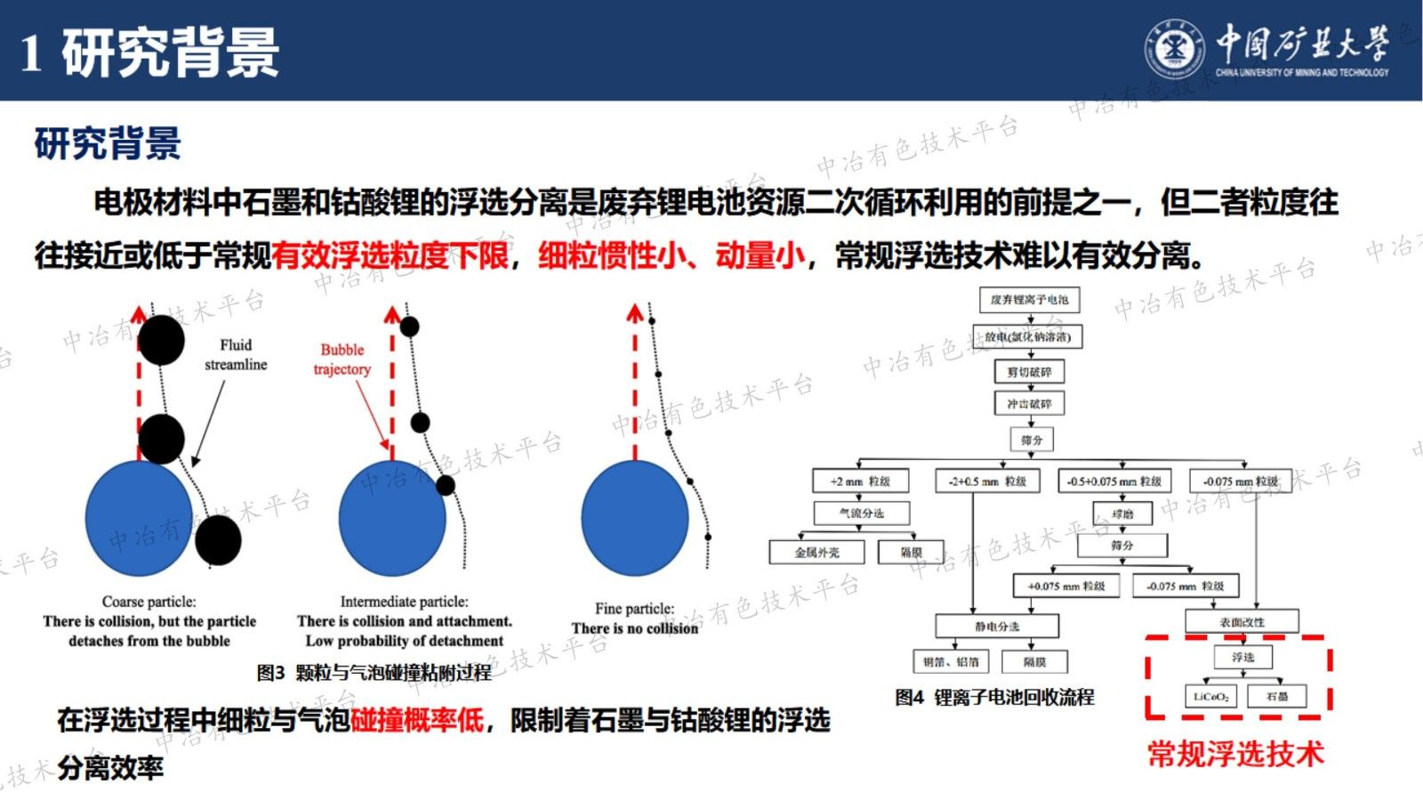 納米氣泡強(qiáng)化廢棄鋰電池中鋰元素浮選預(yù)富集研究