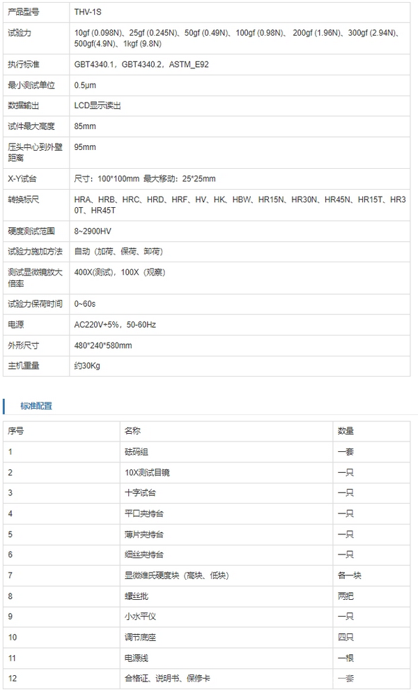 THV-1S顯微維氏硬度計(jì)（基礎(chǔ)型）