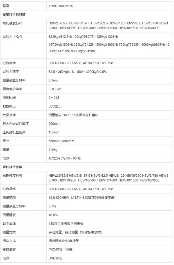 THBS-3000MDX自動(dòng)布氏硬度計(jì)系統(tǒng)