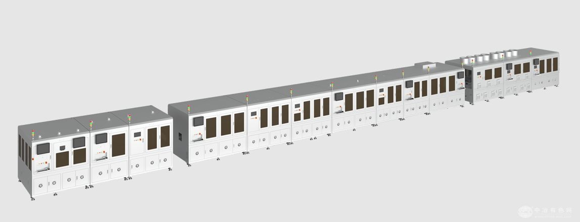 方形電池頂蓋全自動(dòng)組裝線