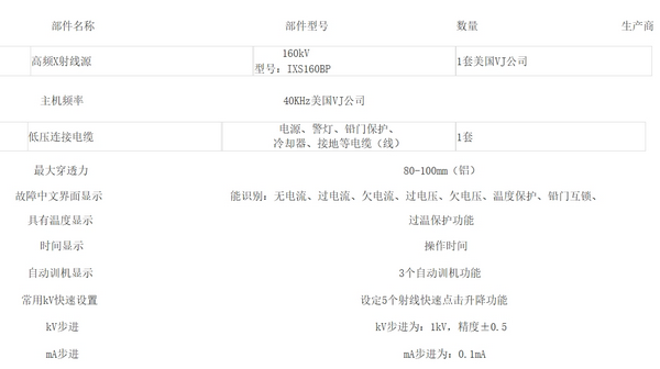 鋁合金焊縫X射線成像檢測(cè)系統(tǒng)