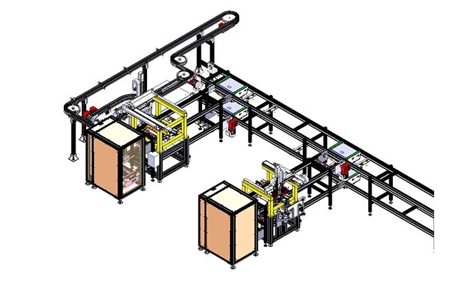 全自動(dòng)極組供料機(jī)