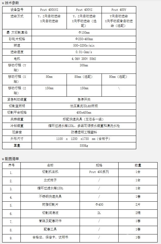 全自動(dòng)金相切割機(jī)Fcut 400