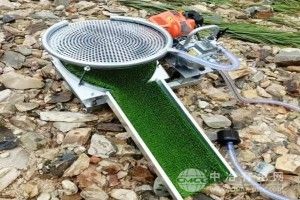 沙金分離震動(dòng)混汞溜槽